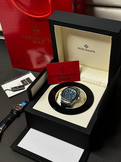 Patek Philippe Genève Leather Watch,