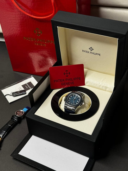 Patek Philippe Genève Leather Watch,